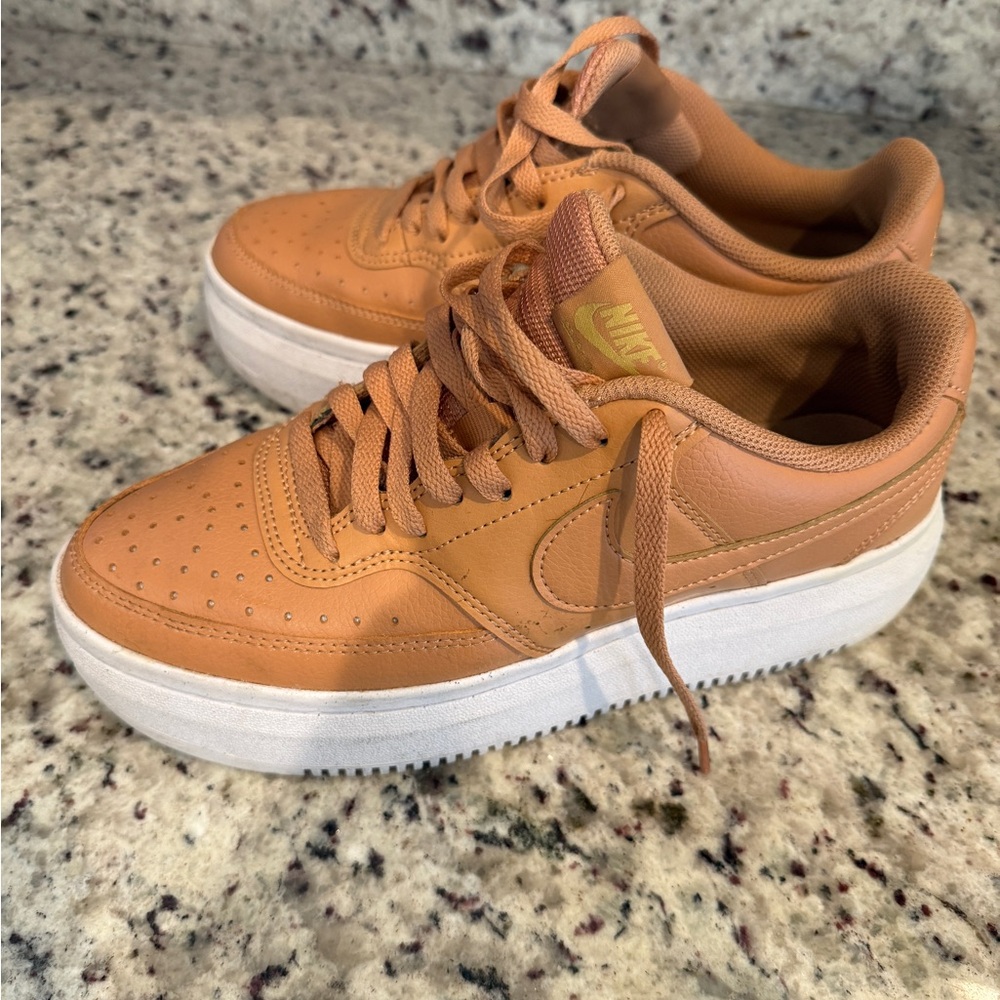 Nike platform court vision sneakers